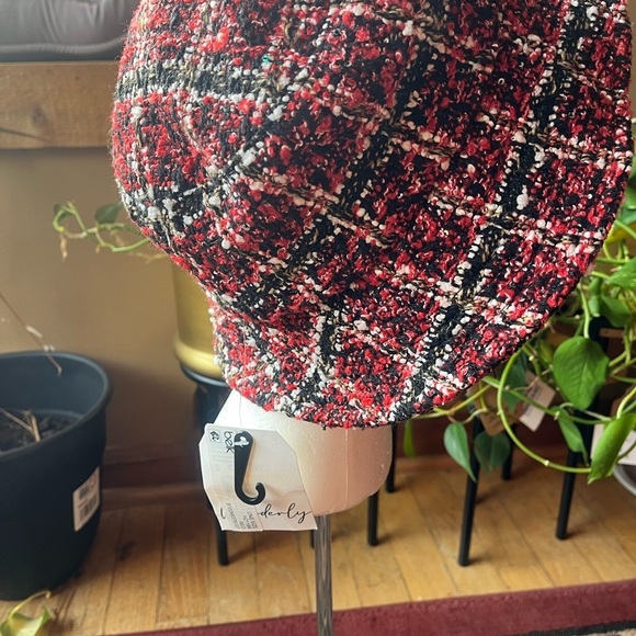 Wonderly Plaid Tweed Bucket Hat - Picture 4 of 5